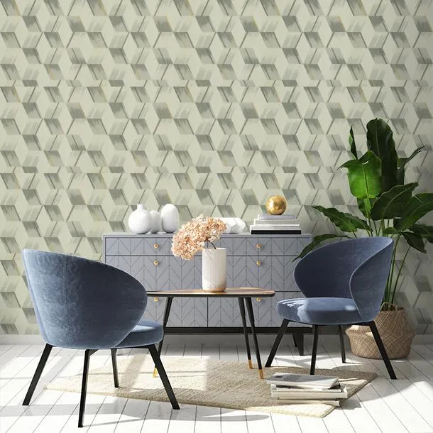 Обои для стен Zoffany Rhombi Vinyl Wallcoverings 312894 #3