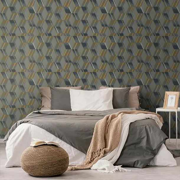 Обои для стен Zoffany Rhombi Vinyl Wallcoverings 312895 #7