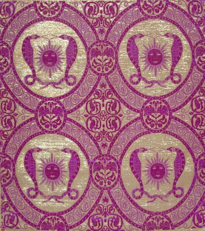 Ткань Luigi Bevilacqua Бархат ручной работы Maraja-3573