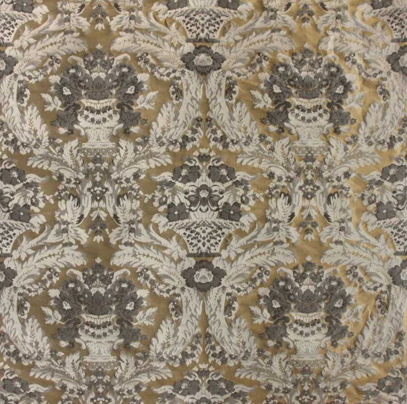 Ткань Luigi Bevilacqua Жаккардовая ткань Broccatello-Giardino-Antico-34248