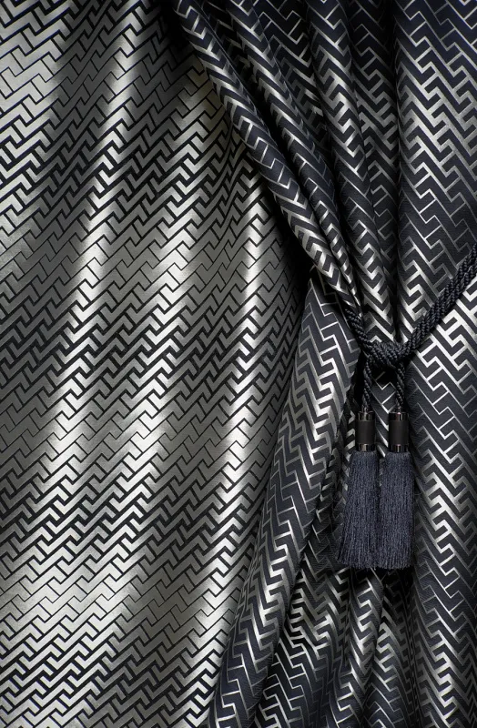 Ткань KT Exclusive Modern Geometrics borneo-black-room