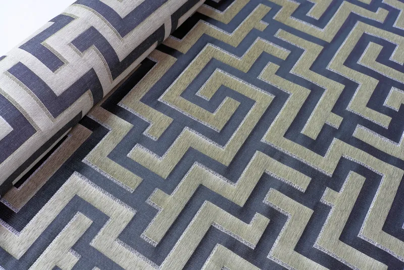 Ткань KT Exclusive Modern Geometrics caledonia-grey-macro-3