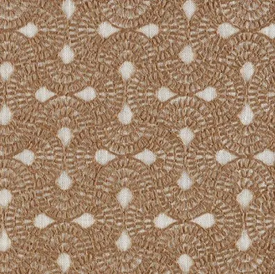 Ткань Justin Van Breda Embroideries & Coordinates Cumin-Linen-Sheer-Embroidery