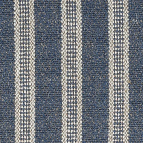 Ткань Justin Van Breda Embroideries & Coordinates Hallway-stripe-Royal-Navy-2