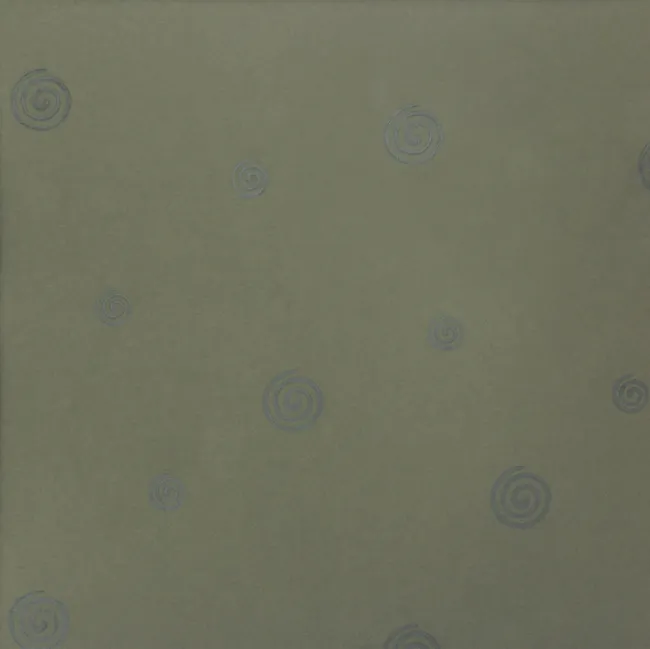 Обои для стен Biden Designs Block Printed Paper Whirl-2141-Olive-r3-p65