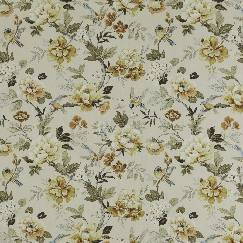 Ткань The Design Archives Archive 1 Cotton & Linen Grosvenor-1003-Caramel-4-1