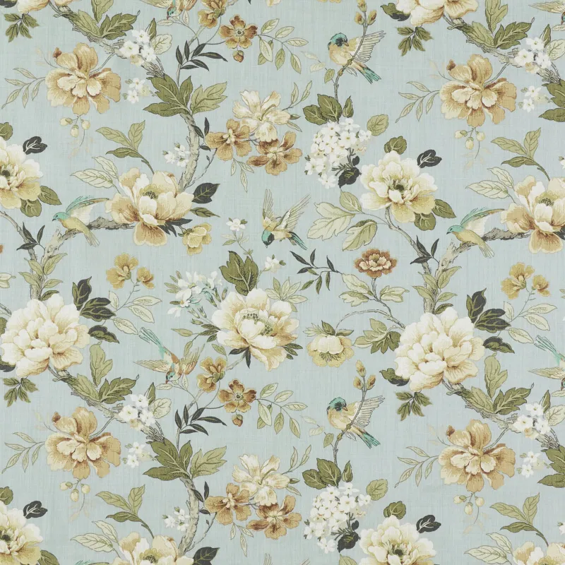 Ткань The Design Archives Archive 1 Cotton & Linen Grosvenor-1003-Slate-6-1