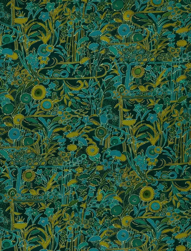 Ткань The Design Archives Archive 1 Wool & Velvet Tiffany-1014-Jade-4-4