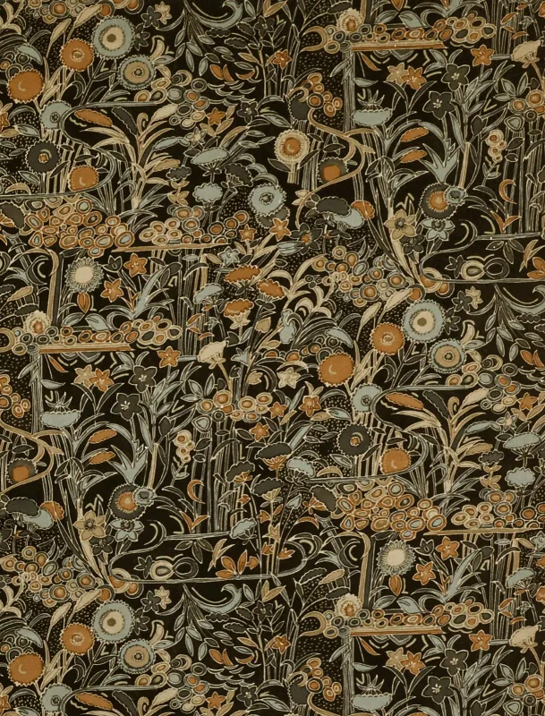 Ткань The Design Archives Archive 1 Wool & Velvet Tiffany-Velvet-1014-Onyx-2-4