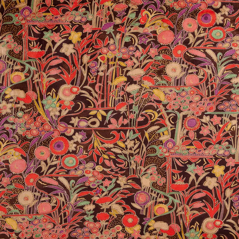 Ткань The Design Archives Jewel Collection MG_5001-Grand-Tiffany-Velvet-Paprika