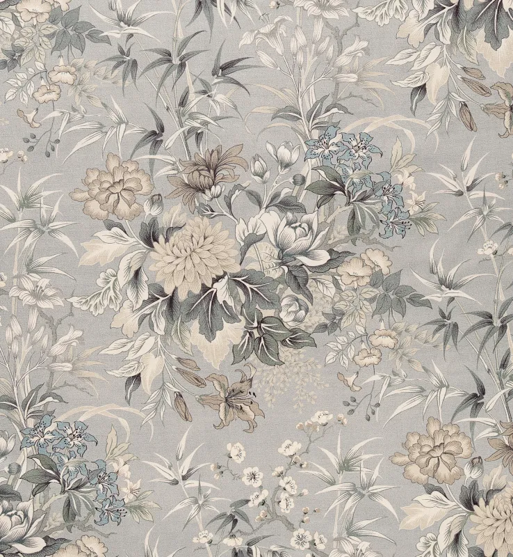 Ткань The Design Archives Jewel Collection MG_5096.-Amadour-Velvet-Silver-1025-05