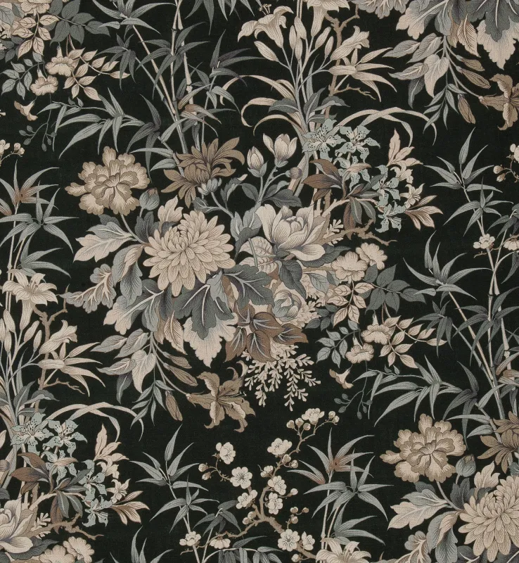 Ткань The Design Archives Jewel Collection MG_5057.Amadour-VL-Jet.-jpg