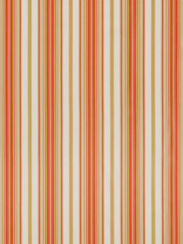 Ткань The Design Archives Spring Garden Garden-Stripe-1008-Coral-5-1