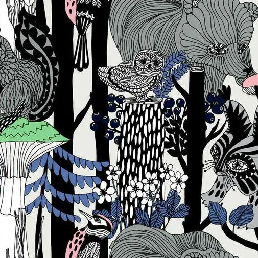 Обои для стен Jannelli & Volpi Marimekko JV-23340