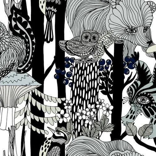 Обои для стен Jannelli & Volpi Marimekko JV-23341