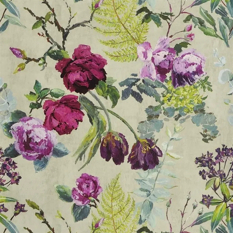 Обои для стен Designers Guild Flowers volume 1 PDG678-03 #2