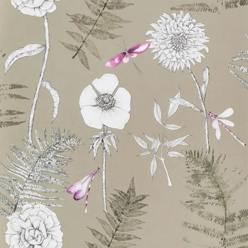 Обои для стен Designers Guild Flowers volume 1 PDG1022-03