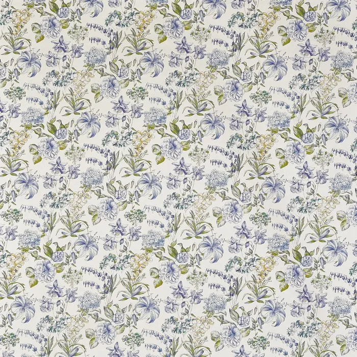 Ткань Prestigious Textiles Abbey Gardens 8637 bluebell wood_8637-757 bluebell wood saxon blue