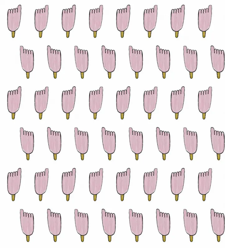 Ткань Gaston Y Daniela Algo de Jaime Libro Telas Frio Li