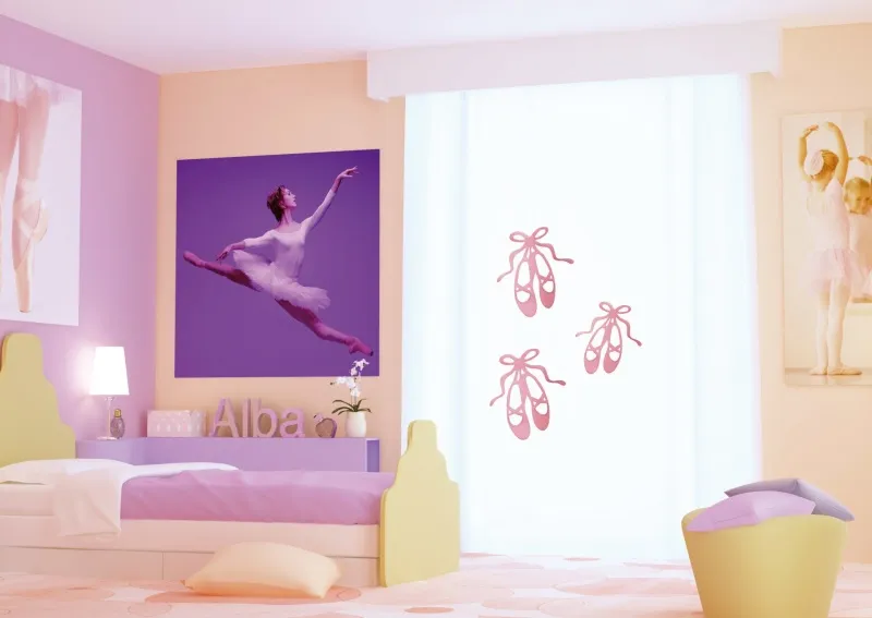 Ткань Harem Linea Kids cameretta_scarpette0048