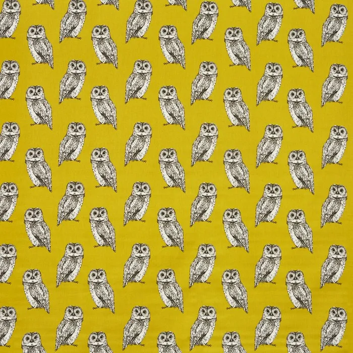 Ткань Prestigious Textiles Nature 5046 owl_5046-526 owl saffron