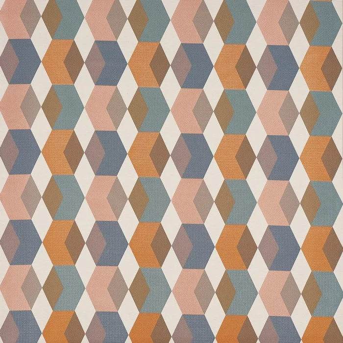 Ткань Prestigious Textiles Abstract 3792-337 interlock auburn