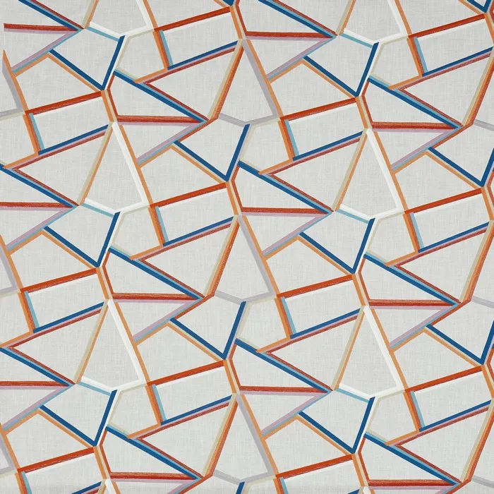 Ткань Prestigious Textiles Abstract 3793-337 tetris auburn