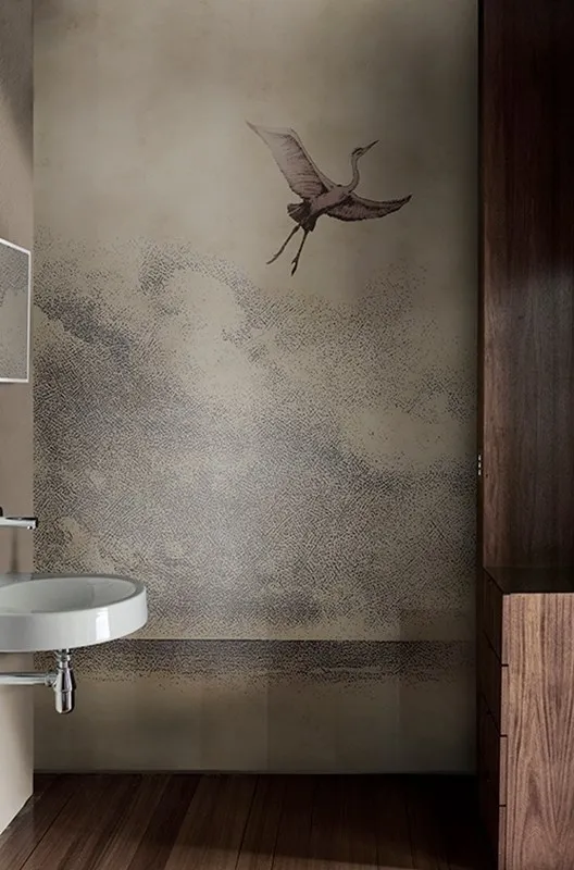 Обои для стен Wall&Deco 2019 Wet System LEARN-TO-FLY