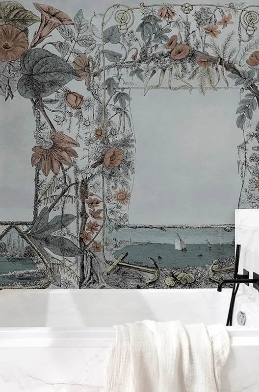 Обои для стен Wall&Deco 2019 Wet System ROBINSON_1