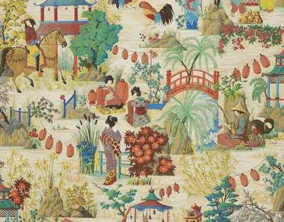 Обои для стен Pierre Frey Les Dessins 4 FP590001