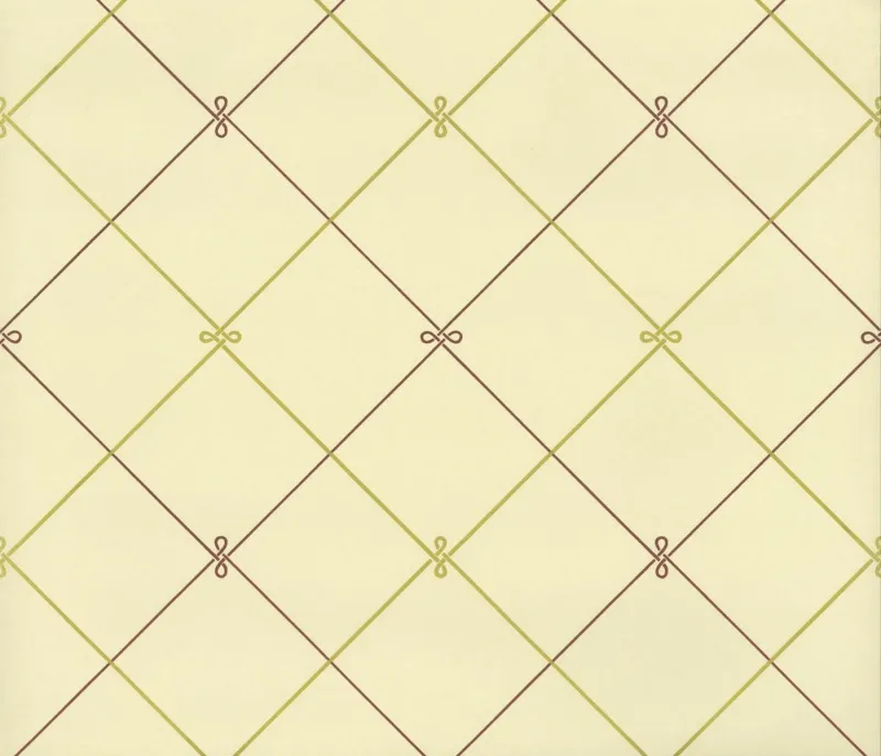 Обои для стен Hamilton Weston Old Paradise Charlecote-Trellis-Maroon-Gold-on-Ivory