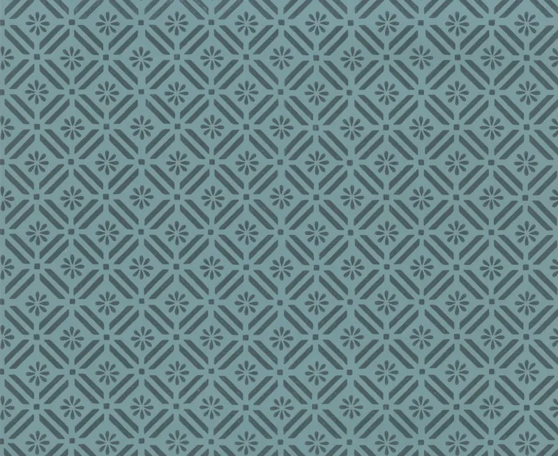 Обои для стен Hamilton Weston Paradise Archive Frognal-Document-Blue