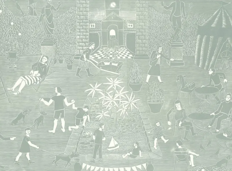 Обои для стен Hamilton Weston The Marthe Armitage wallpapers Out-About-Chappell-Green-205921