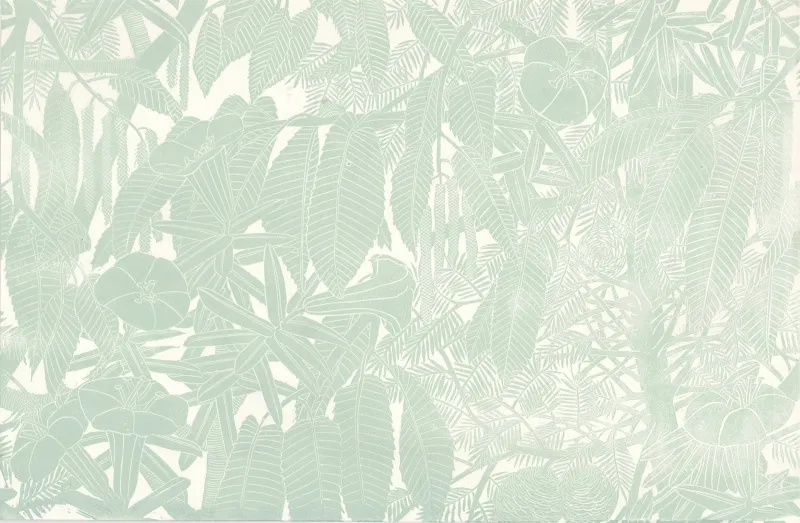 Обои для стен Hamilton Weston The Marthe Armitage wallpapers Pine-Cones-Aqua