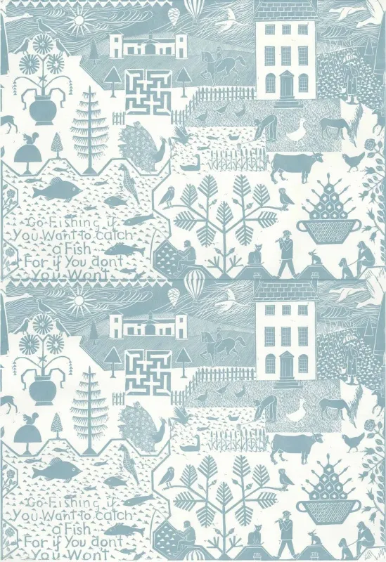 Обои для стен Hamilton Weston The Marthe Armitage wallpapers Sampler