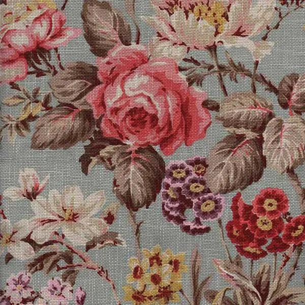 Ткань Andrew Martin Inventor 24264-fabric-botanist-duck-egg