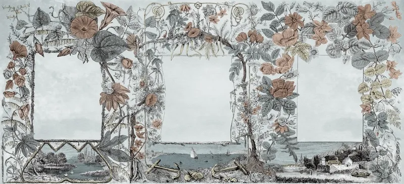 Обои для стен Wall&Deco CODE 2019 WET SYSTEM WET_RO1901