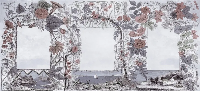 Обои для стен Wall&Deco CODE 2019 WET SYSTEM WET_RO1902