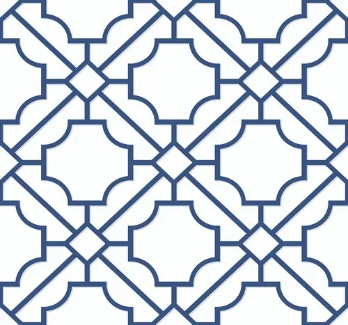 Обои для стен Paper & Ink Navy Grey and White BL70002