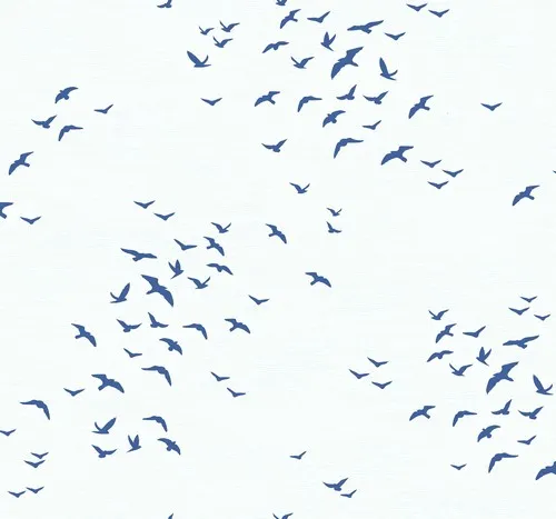 Обои для стен Paper & Ink Navy Grey and White BL70422