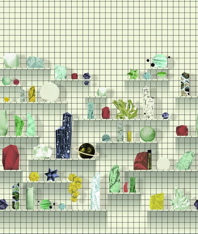 Обои для стен Nobilis Grand Angle GRD 90_CURIOSITES I