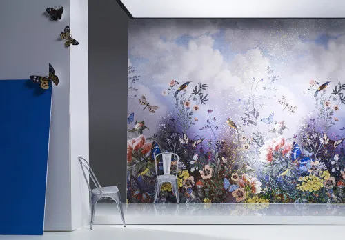 Обои для стен Jakob Schlaepfer Textiles Interior interior_glinka_pomona