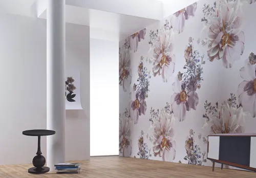 Обои для стен Jakob Schlaepfer Textiles Interior interior_poppy_lee