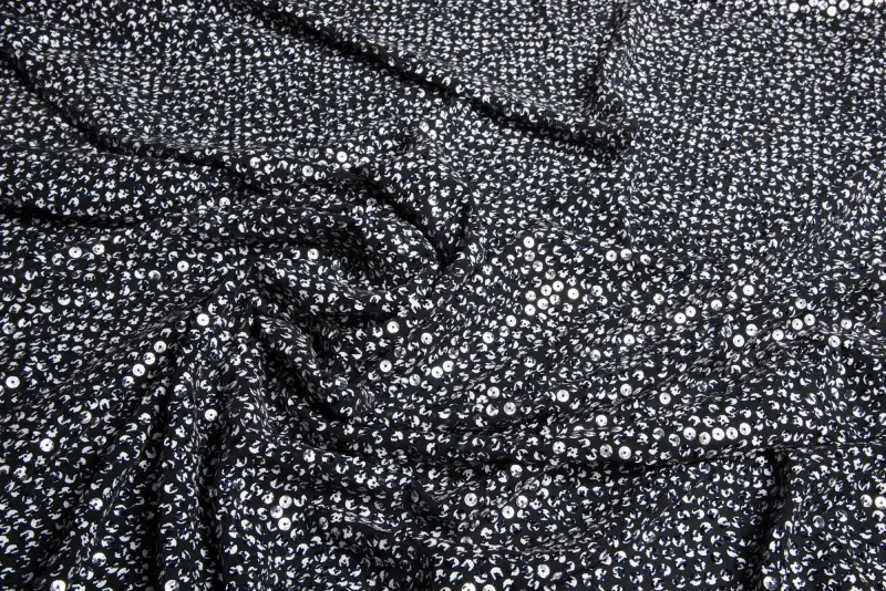 Ткань Jakob Schlaepfer Allover Pailletten 602940_101