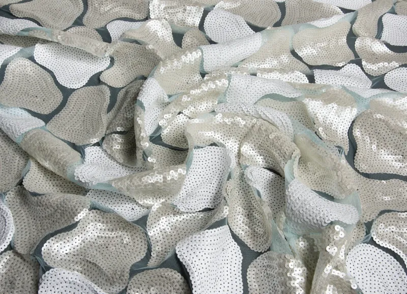 Ткань Jakob Schlaepfer Allover Pailletten 801607_201