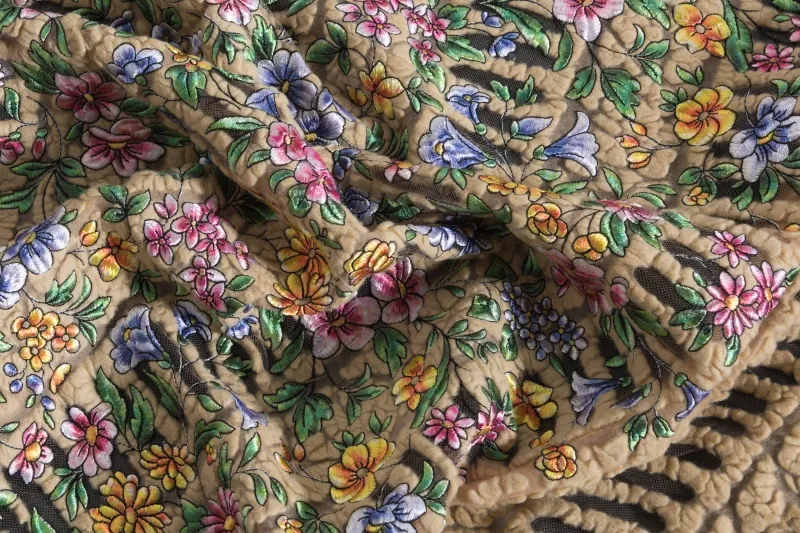 Ткань Jakob Schlaepfer Allover Stickerei 604284_101