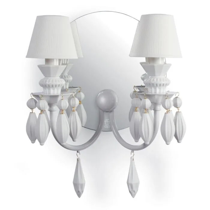 Бра Belle de Nuit 2 Lights Wall Sconce. White