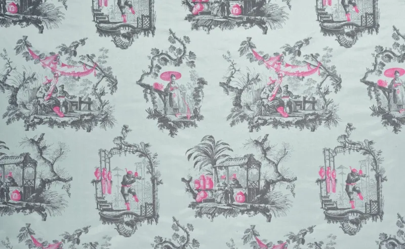 Ткань Sahco Chinoise f-600099-c0001