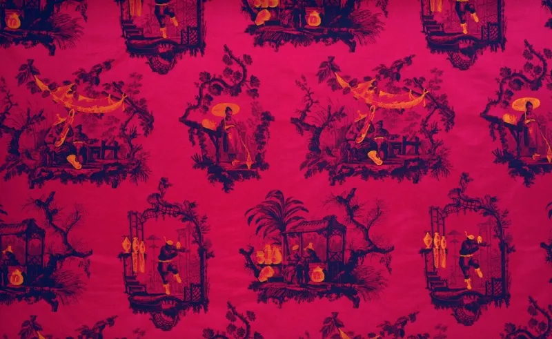 Ткань Sahco Chinoise f-600099-c0003