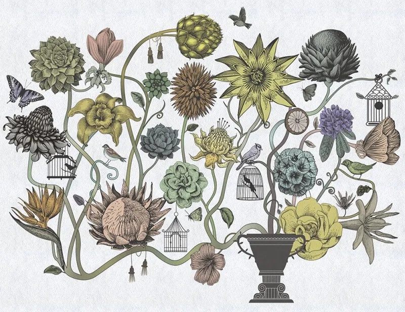 Обои для стен Ortograf Grafika Natura OR 31528